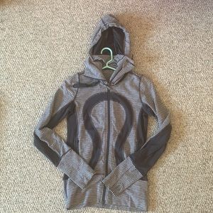 Lululemon hooded turtleneck zip up sweatshirt